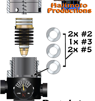 Umarex Gauntlet Regulator Shim Pak