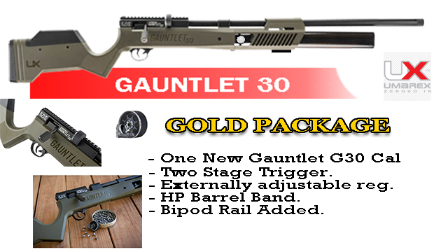Hajimoto Gauntlet 30 - Gold Package